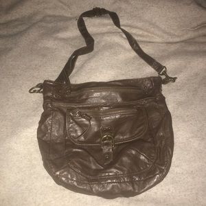 Leather, Multi-Compartment Satchel